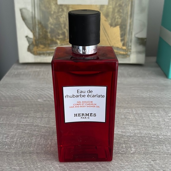 Hermes Bath & Body Hermes Eau De Rhubarbe Carlate Hair And Body